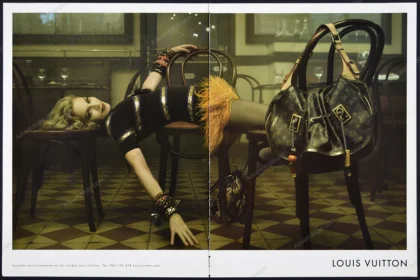 Louis Vuitton 2009 Print Ad - Madonna