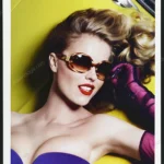 Louis Vuitton Eyewear 2008 Print Ad - Eva Herzigova