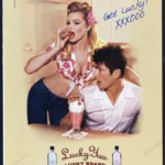 Lucky You by Lucky Brand Perfume 2000 Print Ad - Jaime Pressly