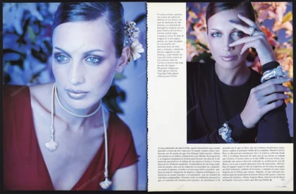 "Madre Natura" 1999 4-Page Editorial - Nieves Álvarez, Juan Gatti