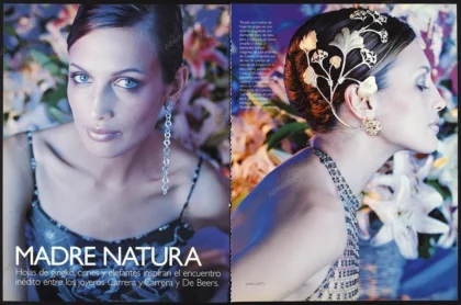 "Madre Natura" 1999 4-Page Editorial - Nieves Álvarez, Juan Gatti