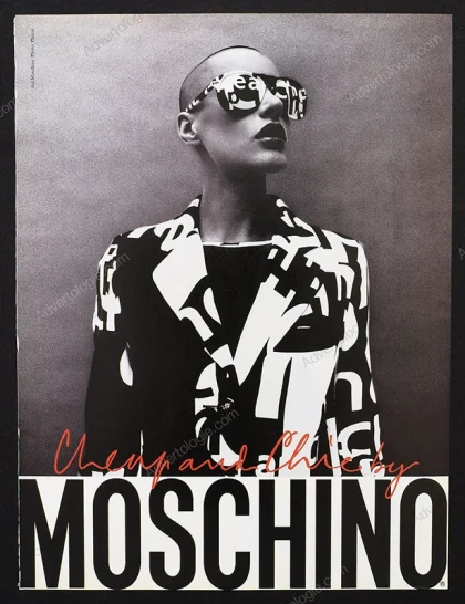 Moschino Cheap and Chic 1997 Print Ad - Platon