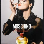 Moschino Glamour Perfume 2009 Print Ad - Mariacarla Boscono