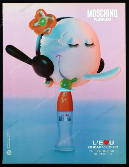 Moschino L'Eau Cheap and Chic Perfume 2001 Print Ad
