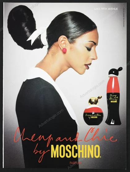 Moschino Cheap and Chic Perfume 2002 Print Ad