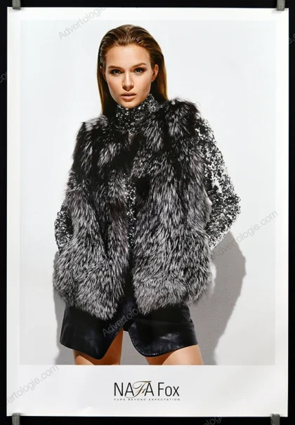 NAFA Fox 2016 Fur Fashion Poster - Josephine Skriver