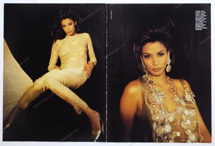 "Oro en Paño" 1991 10-Page Editorial - Kara Young, Sante D'Orazio