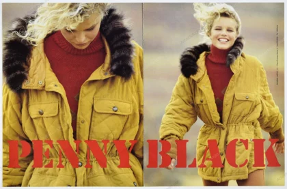 Pennyblack 1990 Ad Print Ad - Eva Herzigova