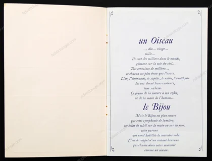 Pierre Bondier Jewelry & Watches 1965 Catalog