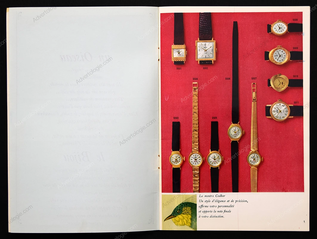 Pierre Bondier Jewelry & Watches 1965 Catalog