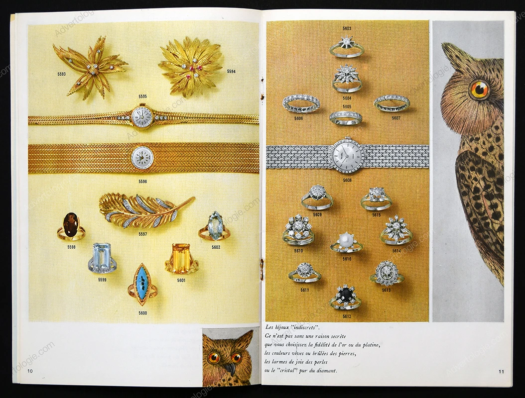 Pierre Bondier Jewelry & Watches 1965 Catalog