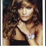 Rabat Jacob & Co. Watches 2006 Print Ad - Helena Christensen