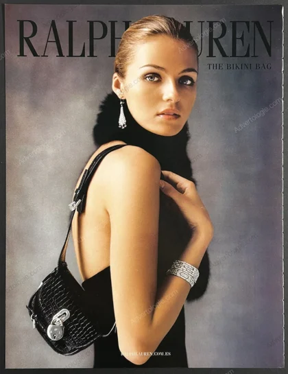 Ralph Lauren 2005 Print Ad - Valentina Zelyaeva