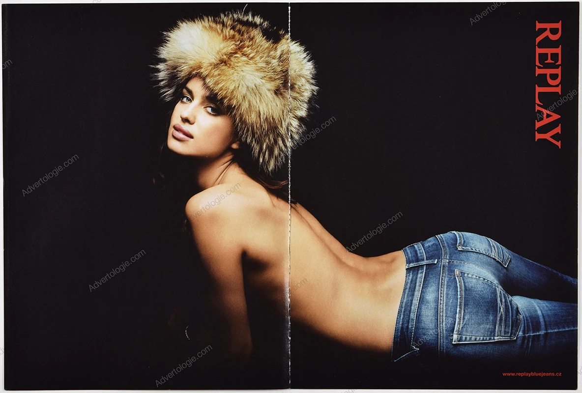 Replay 2011 Print Ad - Irina Shayk