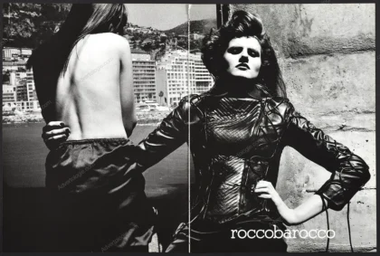 Roccobarocco 2001 Print Ad - Helmut Newton