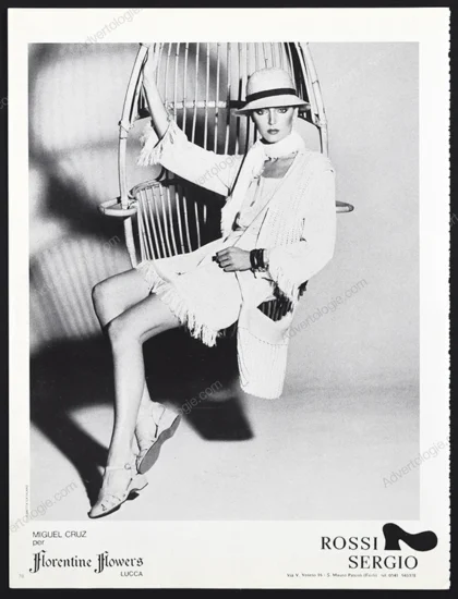 Sergio Rossi Shoes 1977 Print Ad