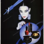 Shiseido Eclat Future by Serge Lutens Cosmetics 1991 Print Ad