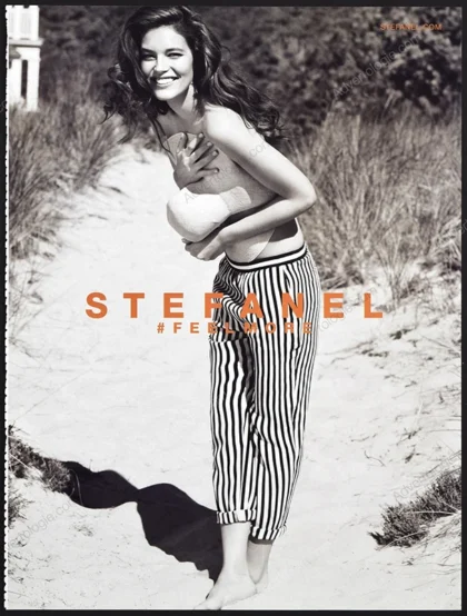 Stefanel 2014 Print Ad - Emily Didonato