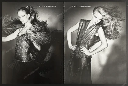 Ted Lapidus 1980 4-Page Advertorial