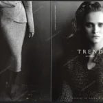 Trend Les Copains 1998 Print Ad - Carmen Kass, Peter Lindbergh