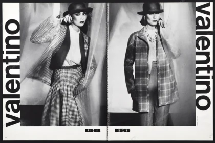 Valentino 1977 4-Page Advertorial - Marie Helvin