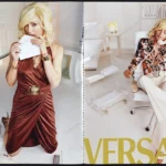 Versace 2005 Print Ad - Madonna, Mario Testino