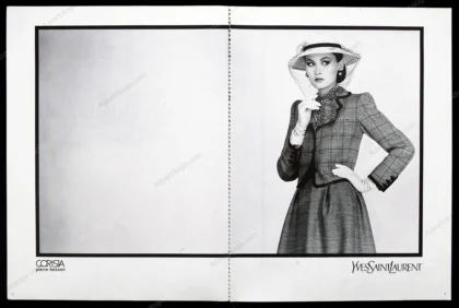 Yves Saint Laurent Printems-Été 1981 7-Page Advertorial - Jerry Hall