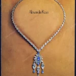 Alexandre Reza Jewelry 1986 Print Ad