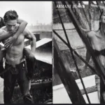 Armani Jeans 2001 Print Ad - Adriana Lima