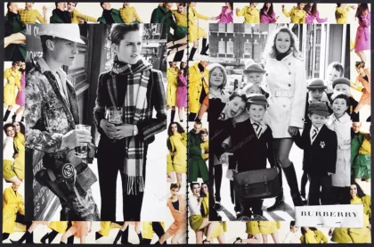 Burberry Spring 2003 Print Ad - Kate Moss, Stella Tennant, Mario Testino