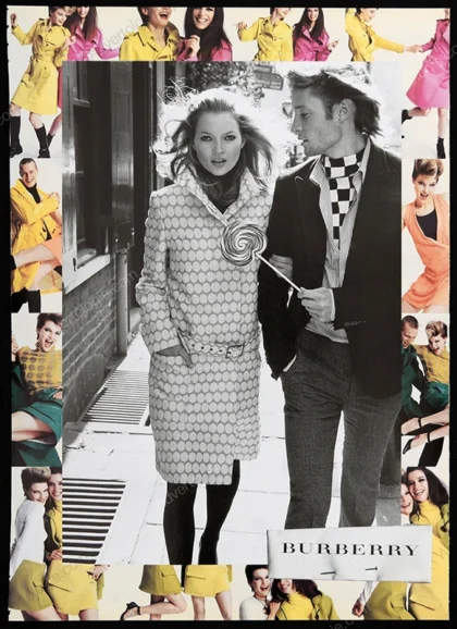 Burberry Spring 2003 5-Page Print Ad - Kate Moss, Stella Tennant, Mario Testino
