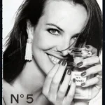 Chanel N°5 Perfume 1996 Print Ad - Carole Bouquet