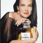 Chanel N°5 Perfume 1991 Print Ad - Carole Bouquet