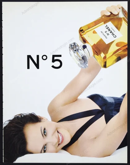 Chanel N°5 Perfume 1995 Print Ad - Patricia Van Ryckeghem