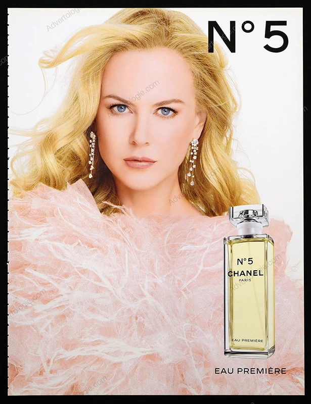 Chanel N°5 Perfume 2004 Print Ad - Nicole Kidman