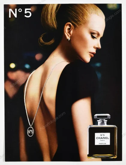 Chanel N°5 Perfume 2004 Print Ad - Nicole Kidman