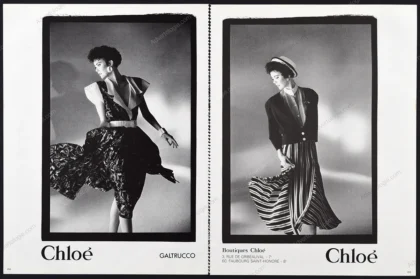 Chloé 1985 6-Page Advertorial