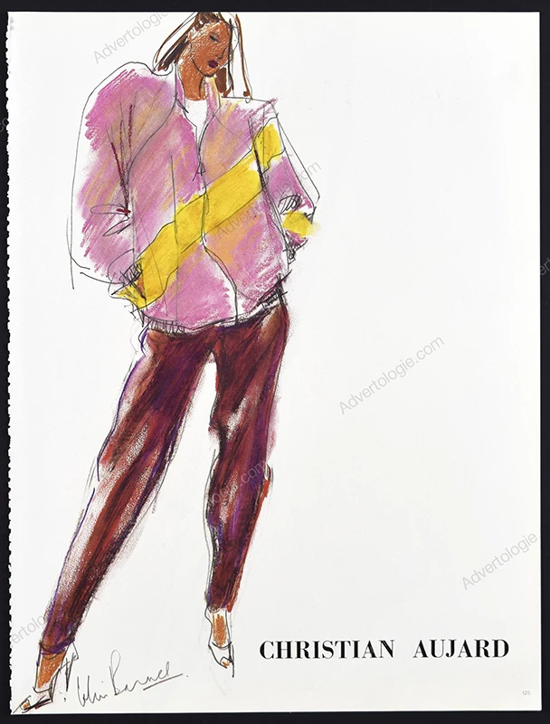 CHRISTIAN AUJARD 1979 Original 7-Page Advertorial