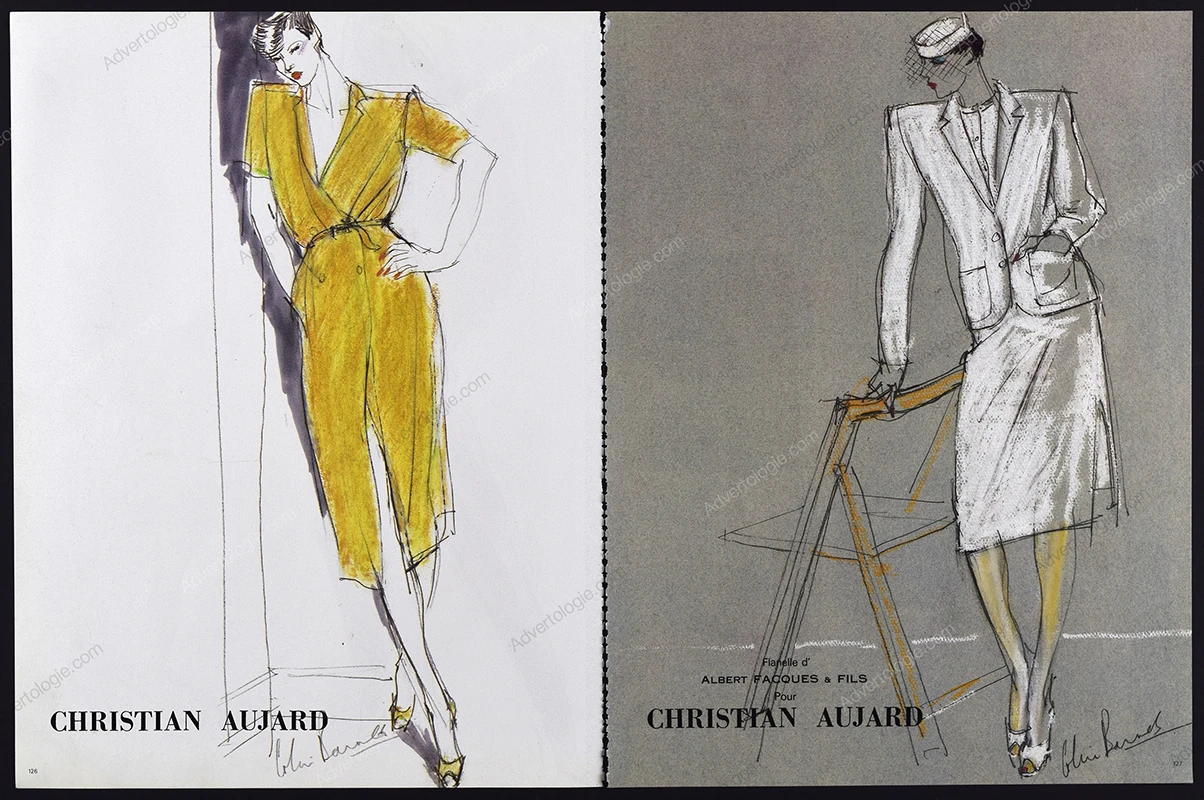 CHRISTIAN AUJARD 1979 Original 7-Page Advertorial