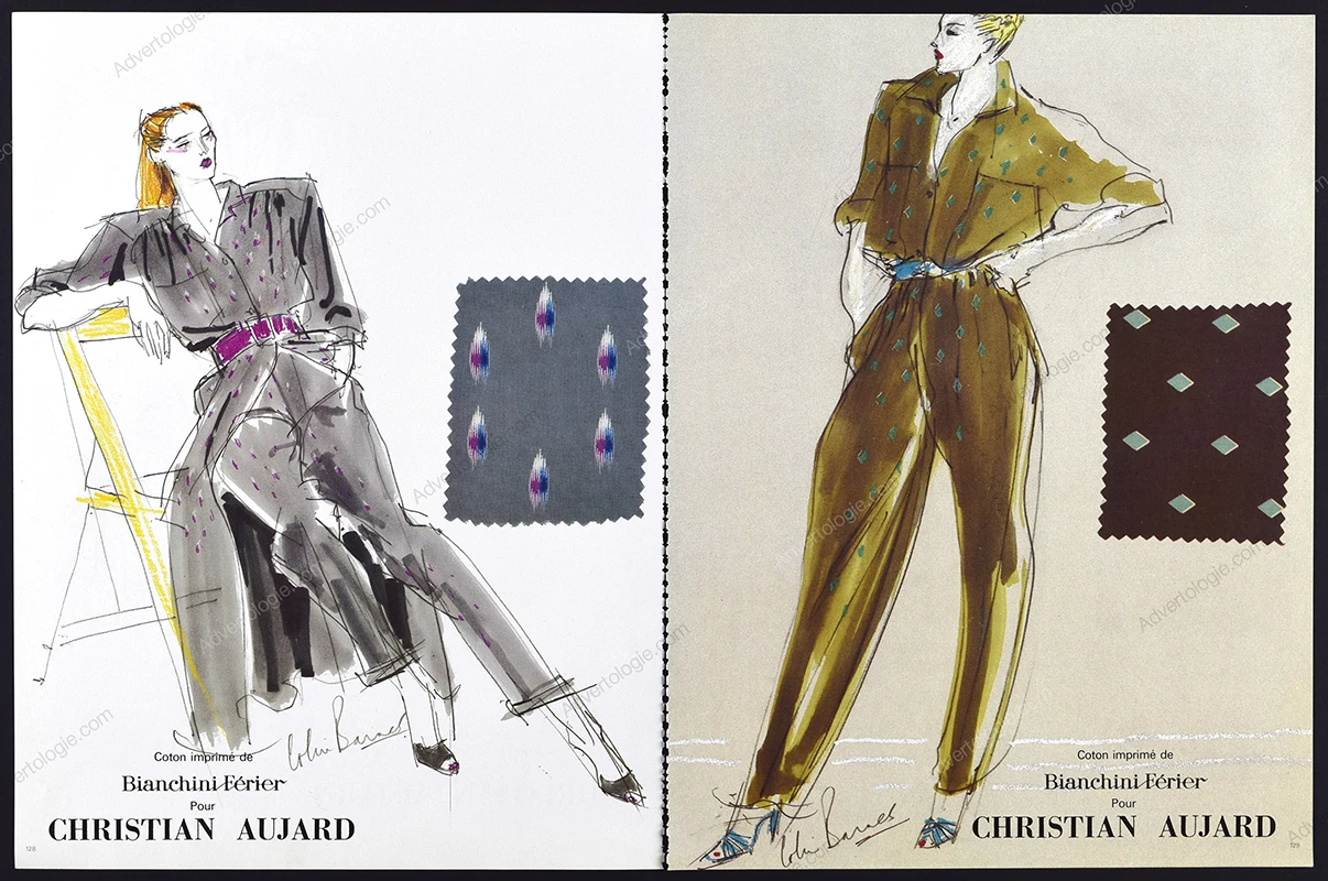 CHRISTIAN AUJARD 1979 Original 7-Page Advertorial