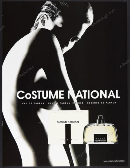 Costume National Perfume 2003 Print Ad - Eliza Cummings