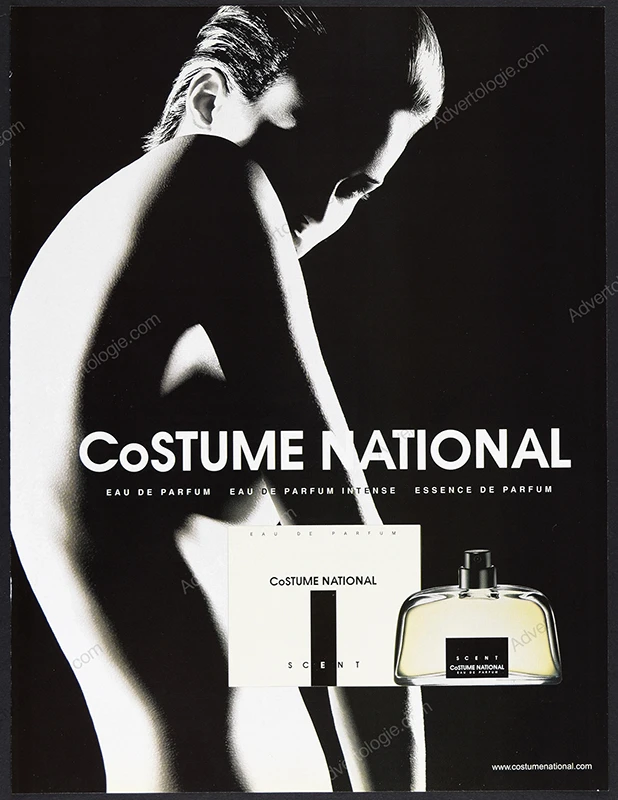 Costume National Perfume 2003 Print Ad - Eliza Cummings
