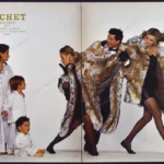 Cuchet Furs 1989 Print Ad