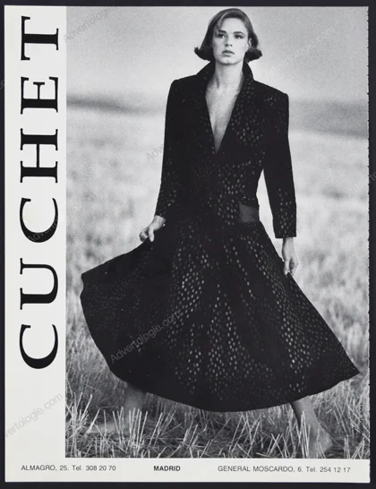 Cuchet Furs 1989 Print Ad