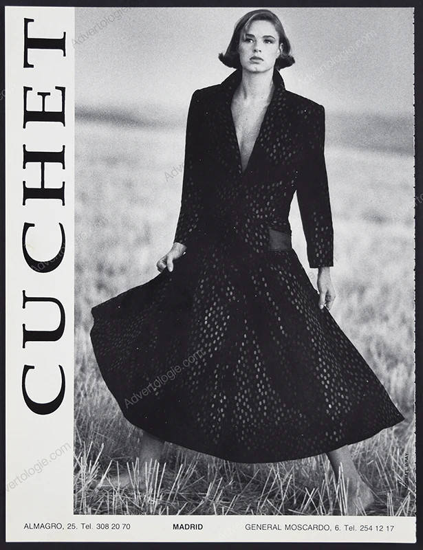 Cuchet Furs 1989 Print Ad