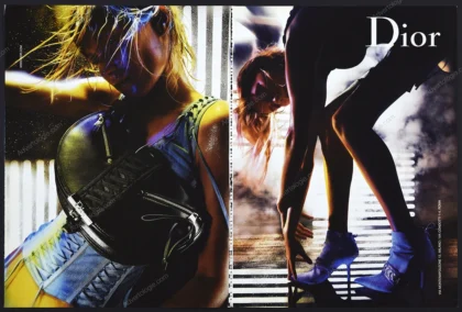 Christian Dior 2002 4-Page Print Ad - Gisele Bundchen, Nick Knight