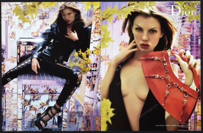 Christian Dior 2003 Print Ad - Angela Lindvall, Nick Knight