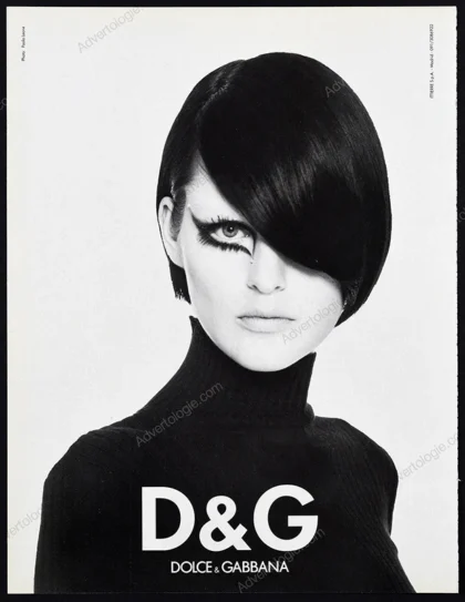 Dolce & Gabbana 1995 Print Ad - Stella Tennant