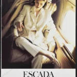 Escada Margaretha Ley 1997 Print Ad - Paulina Porizkova