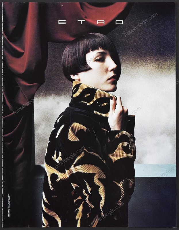 Etro 2001 Print Ad - Laura Delicata